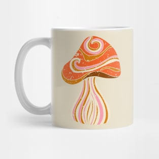 Groovy Mushroom Graphic Mug